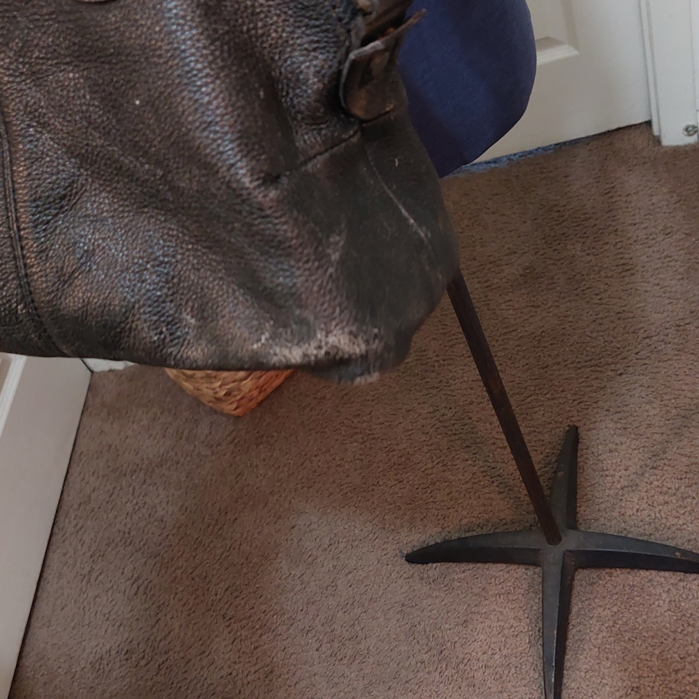 We The Free Crossbody Satchel in Distressed Charcoal - Picture 7 of 10